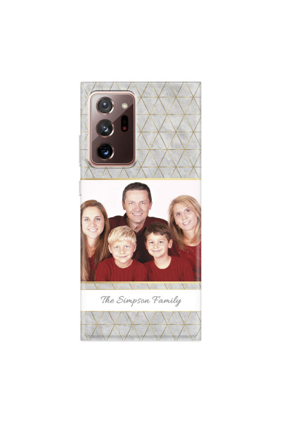 SAMSUNG - Galaxy Note20 Ultra - Soft Clear Case - Happy Family