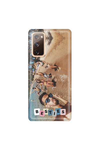SAMSUNG - Galaxy S20 FE - Soft Clear Case - Besties Phone Case