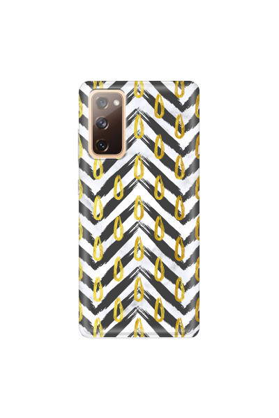 SAMSUNG - Galaxy S20 FE - Soft Clear Case - Exotic Waves