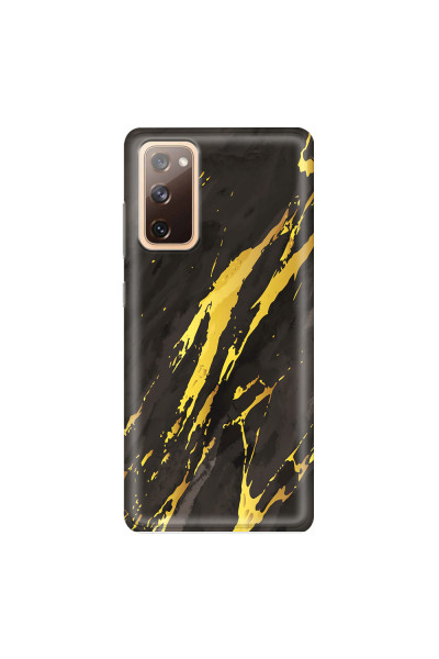 SAMSUNG - Galaxy S20 FE - Soft Clear Case - Marble Castle Black