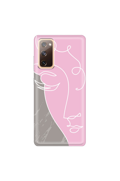 SAMSUNG - Galaxy S20 FE - Soft Clear Case - Miss Pink