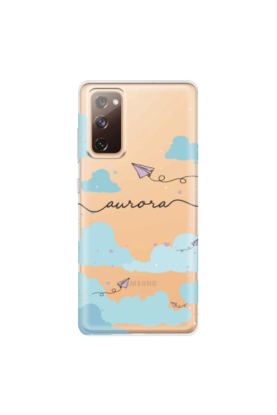 SAMSUNG - Galaxy S20 FE - Soft Clear Case - Up in the Clouds