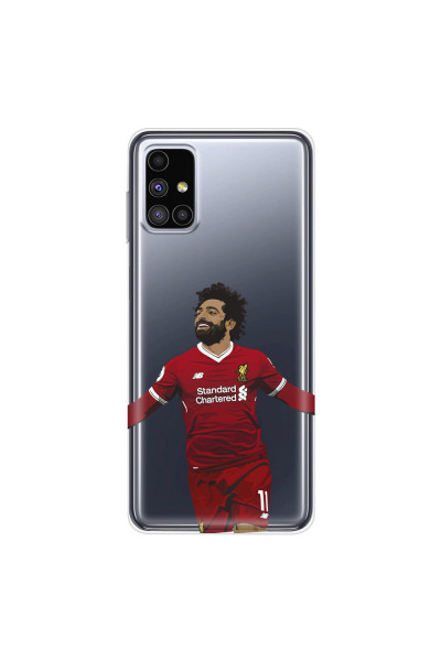 SAMSUNG - Galaxy M51 - Soft Clear Case - For Liverpool Fans