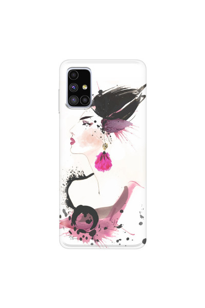 SAMSUNG - Galaxy M51 - Soft Clear Case - Japanese Style