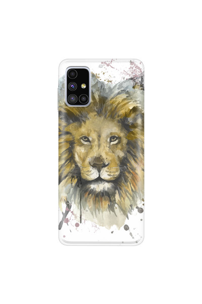 SAMSUNG - Galaxy M51 - Soft Clear Case - Lion