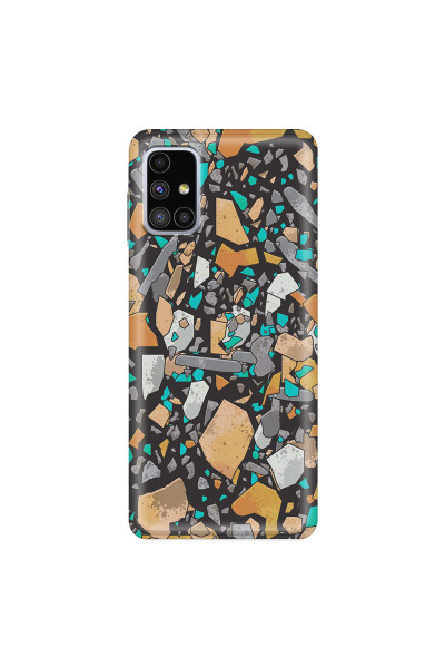 SAMSUNG - Galaxy M51 - Soft Clear Case - Terrazzo Design VII