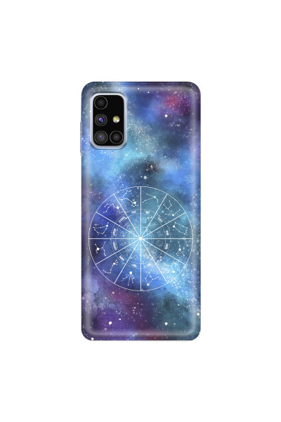 SAMSUNG - Galaxy M51 - Soft Clear Case - Zodiac Constelations