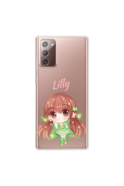 SAMSUNG - Galaxy Note20 - Soft Clear Case - Chibi Lilly