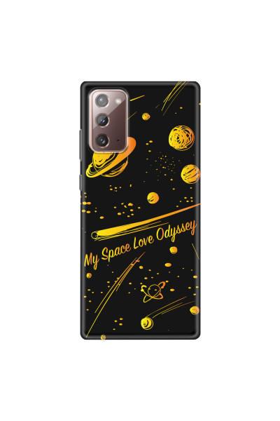 SAMSUNG - Galaxy Note20 - Soft Clear Case - Dark Space Odyssey