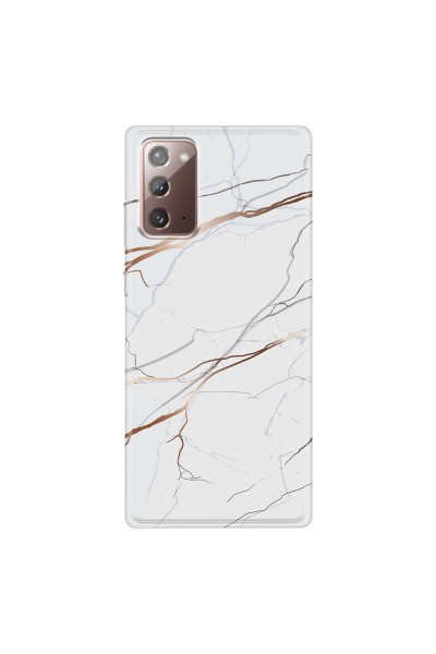 SAMSUNG - Galaxy Note20 - Soft Clear Case - Pure Marble Collection IV.