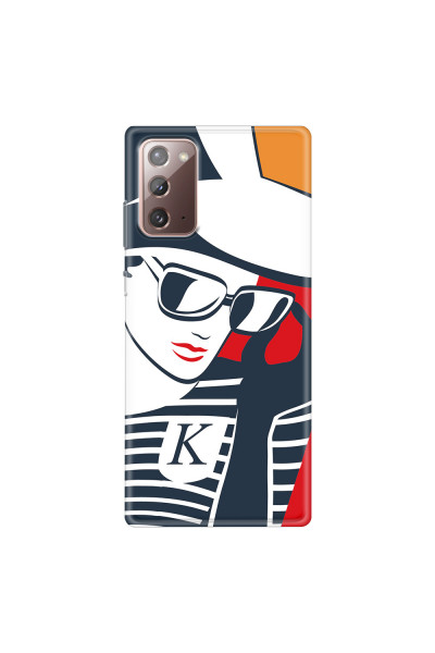SAMSUNG - Galaxy Note20 - Soft Clear Case - Sailor Lady