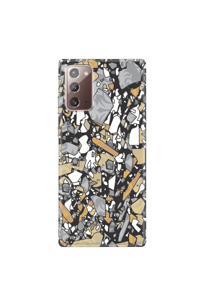 SAMSUNG - Galaxy Note20 - Soft Clear Case - Terrazzo Design I