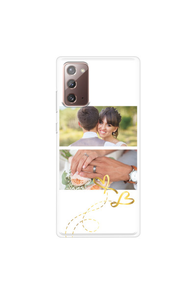SAMSUNG - Galaxy Note20 - Soft Clear Case - Wedding Day