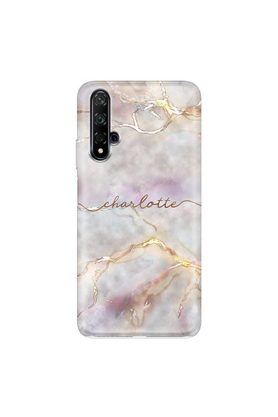 HUAWEI - Nova 5T - Soft Clear Case - Marble Rootage