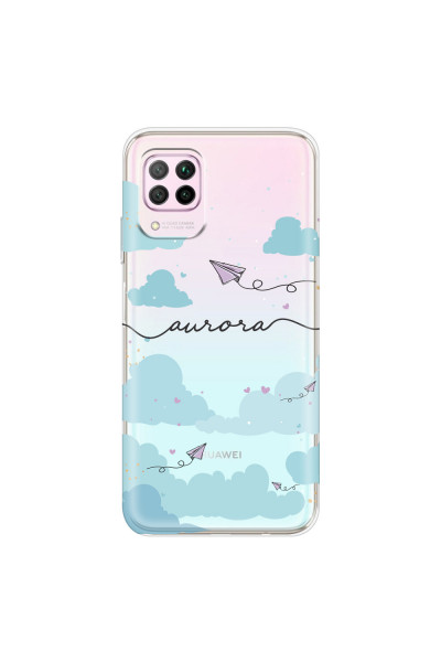 HUAWEI - P40 Lite - Soft Clear Case - Up in the Clouds