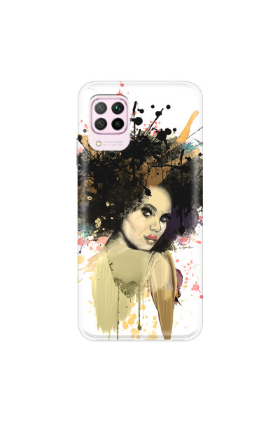 HUAWEI - P40 Lite - Soft Clear Case - We love Afro