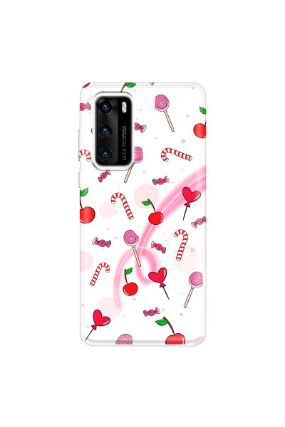 HUAWEI - P40 - Soft Clear Case - Candy White