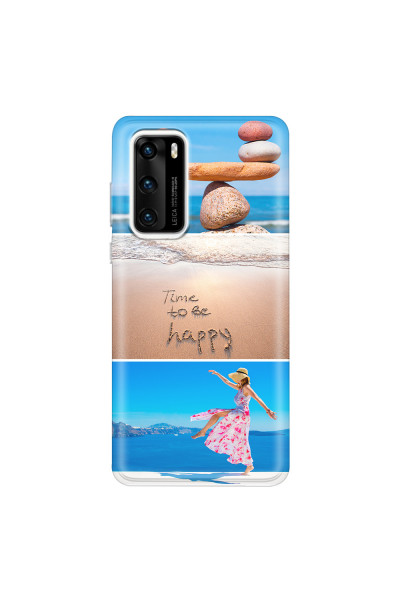 HUAWEI - P40 - Soft Clear Case - Collage of 3