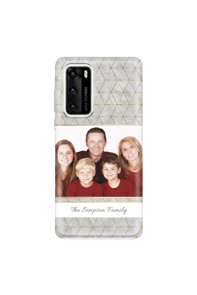 HUAWEI - P40 - Soft Clear Case - Happy Family