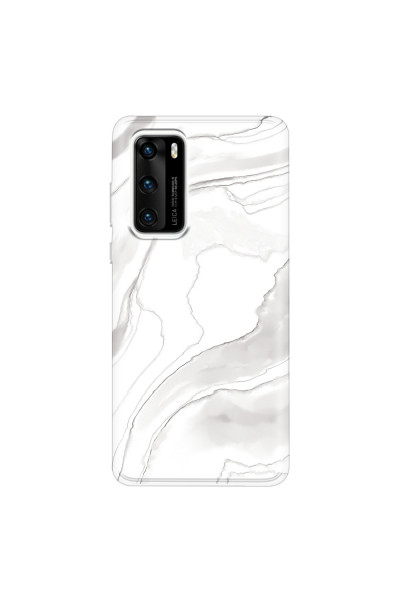 HUAWEI - P40 - Soft Clear Case - Pure Marble Collection III.