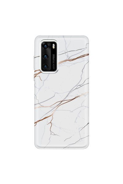 HUAWEI - P40 - Soft Clear Case - Pure Marble Collection IV.