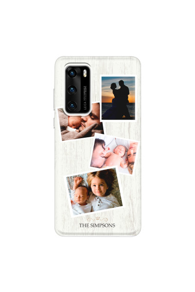 HUAWEI - P40 - Soft Clear Case - The Simpsons