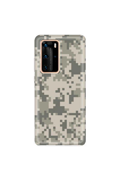 HUAWEI - P40 Pro - Soft Clear Case - Digital Camouflage