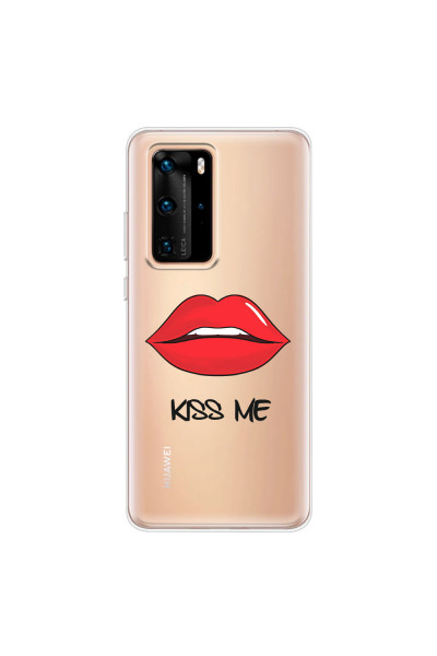 HUAWEI - P40 Pro - Soft Clear Case - Kiss Me