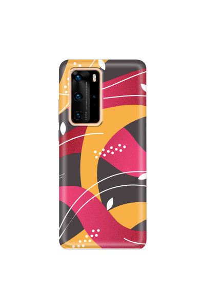 HUAWEI - P40 Pro - Soft Clear Case - Retro Style Series V.