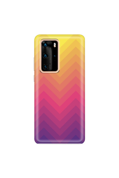 HUAWEI - P40 Pro - Soft Clear Case - Retro Style Series VII.