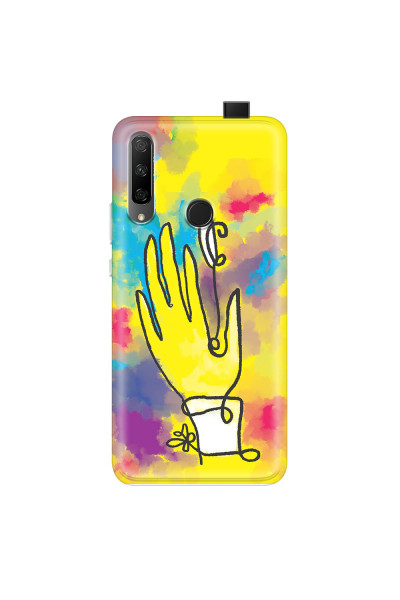 HONOR - Honor 9X - Soft Clear Case - Abstract Hand Paint