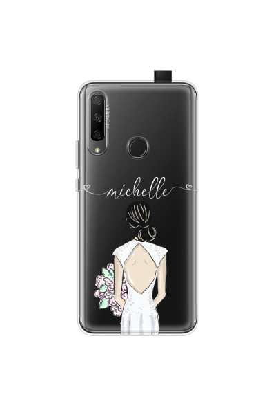 HONOR - Honor 9X - Soft Clear Case - Bride To Be Blackhair II.