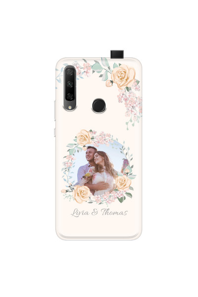 HONOR - Honor 9X - Soft Clear Case - Frame Of Roses