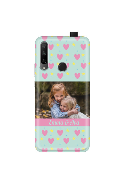 HONOR - Honor 9X - Soft Clear Case - Heart Shaped Photo
