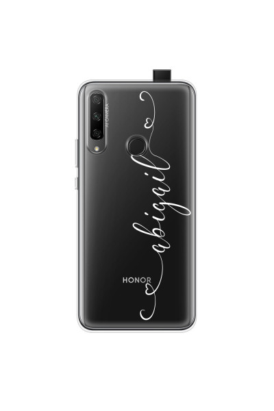 HONOR - Honor 9X - Soft Clear Case - Hearts Handwritten
