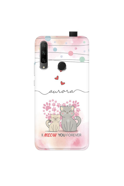 HONOR - Honor 9X - Soft Clear Case - I Meow You Forever