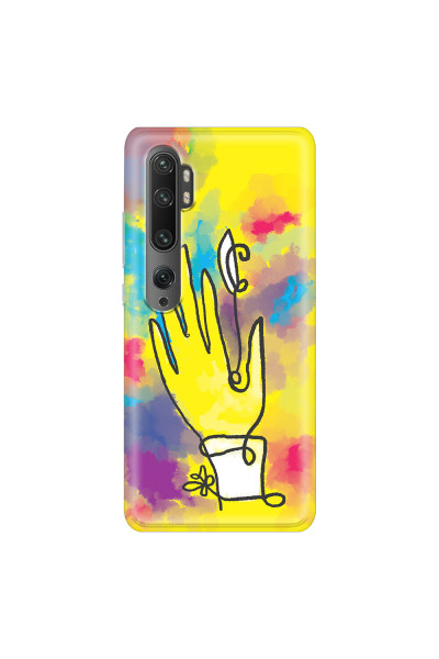 XIAOMI - Mi Note 10 / 10 Pro - Soft Clear Case - Abstract Hand Paint