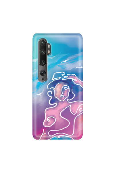 XIAOMI - Mi Note 10 / 10 Pro - Soft Clear Case - Lady With Seagulls