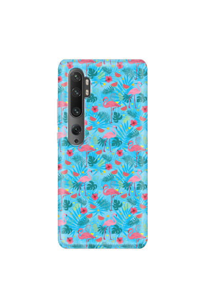 XIAOMI - Mi Note 10 / 10 Pro - Soft Clear Case - Tropical Flamingo IV