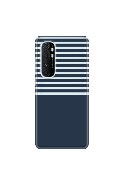 XIAOMI - Mi Note 10 Lite - Soft Clear Case - Life in Blue Stripes