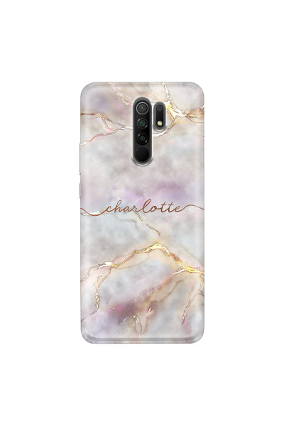 XIAOMI - Redmi 9 - Soft Clear Case - Marble Rootage