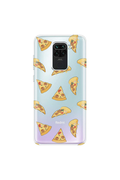 XIAOMI - Redmi Note 9 - Soft Clear Case - Pizza Phone Case