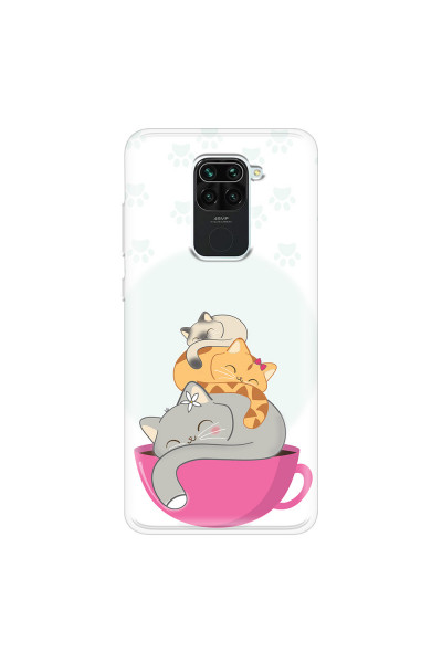 XIAOMI - Redmi Note 9 - Soft Clear Case - Sleep Tight Kitty