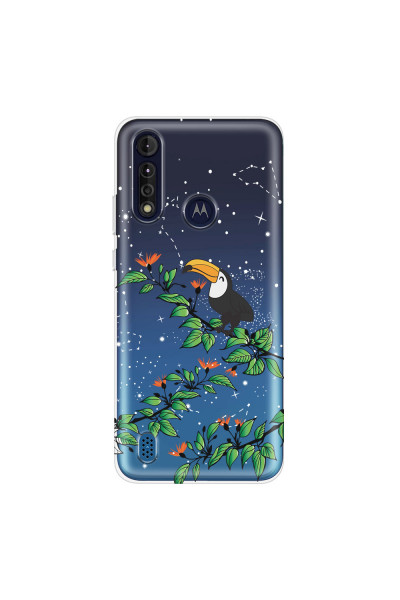 MOTOROLA by LENOVO - Moto G8 Power Lite - Soft Clear Case - Me, The Stars And Toucan