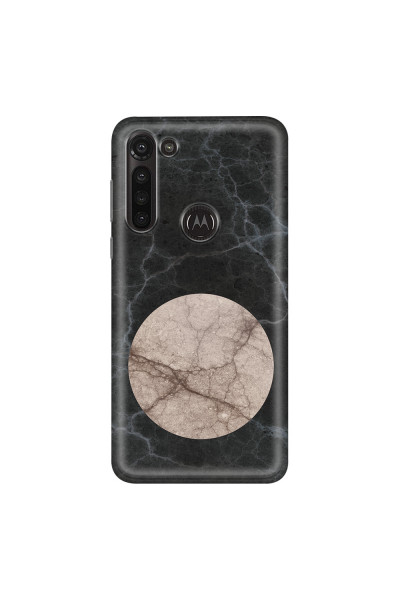 MOTOROLA by LENOVO - Moto G8 Power - Soft Clear Case - Pure Marble Collection VII.