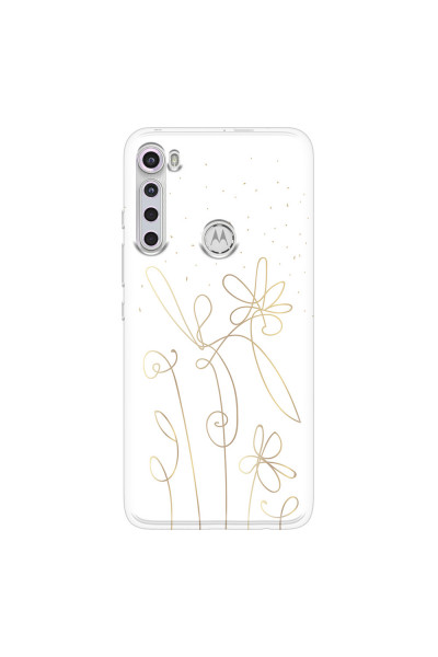 MOTOROLA by LENOVO - Moto One Fusion Plus - Soft Clear Case - Up To The Stars