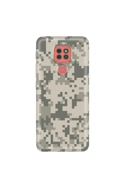 MOTOROLA by LENOVO - Moto G9 Play - Soft Clear Case - Digital Camouflage