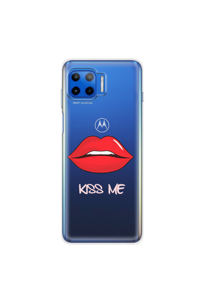 MOTOROLA by LENOVO - Moto G 5G Plus - Soft Clear Case - Kiss Me Light