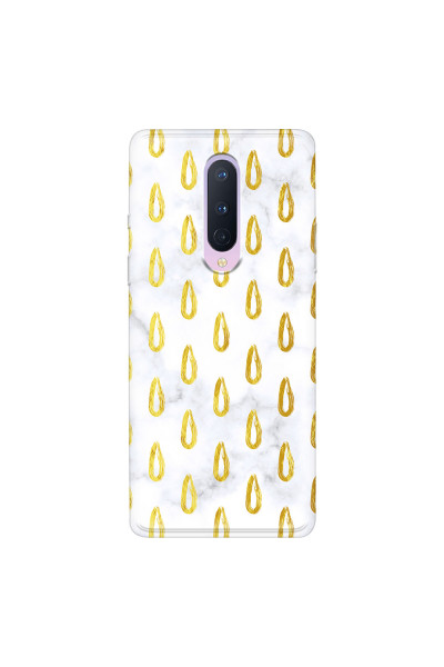 ONEPLUS - OnePlus 8 - Soft Clear Case - Marble Drops