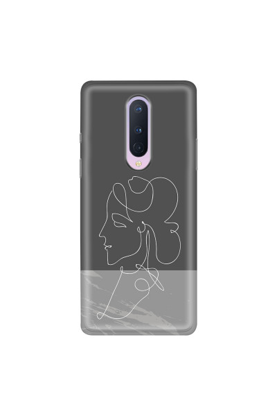 ONEPLUS - OnePlus 8 - Soft Clear Case - Miss Marble